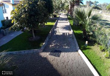 Complejo turístico Los Pinos casas y jardines 16