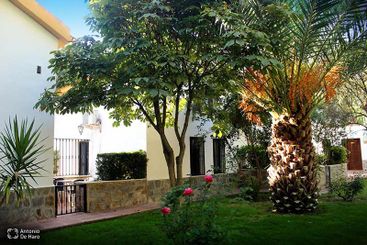 Complejo turístico Los Pinos casas y jardines 17
